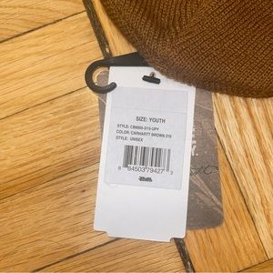 Camel Carhartt Beanie